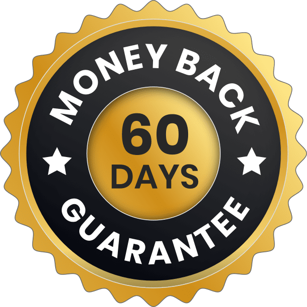 ProDentim 60 day money back guarantee badge risk free dental supplement purchase